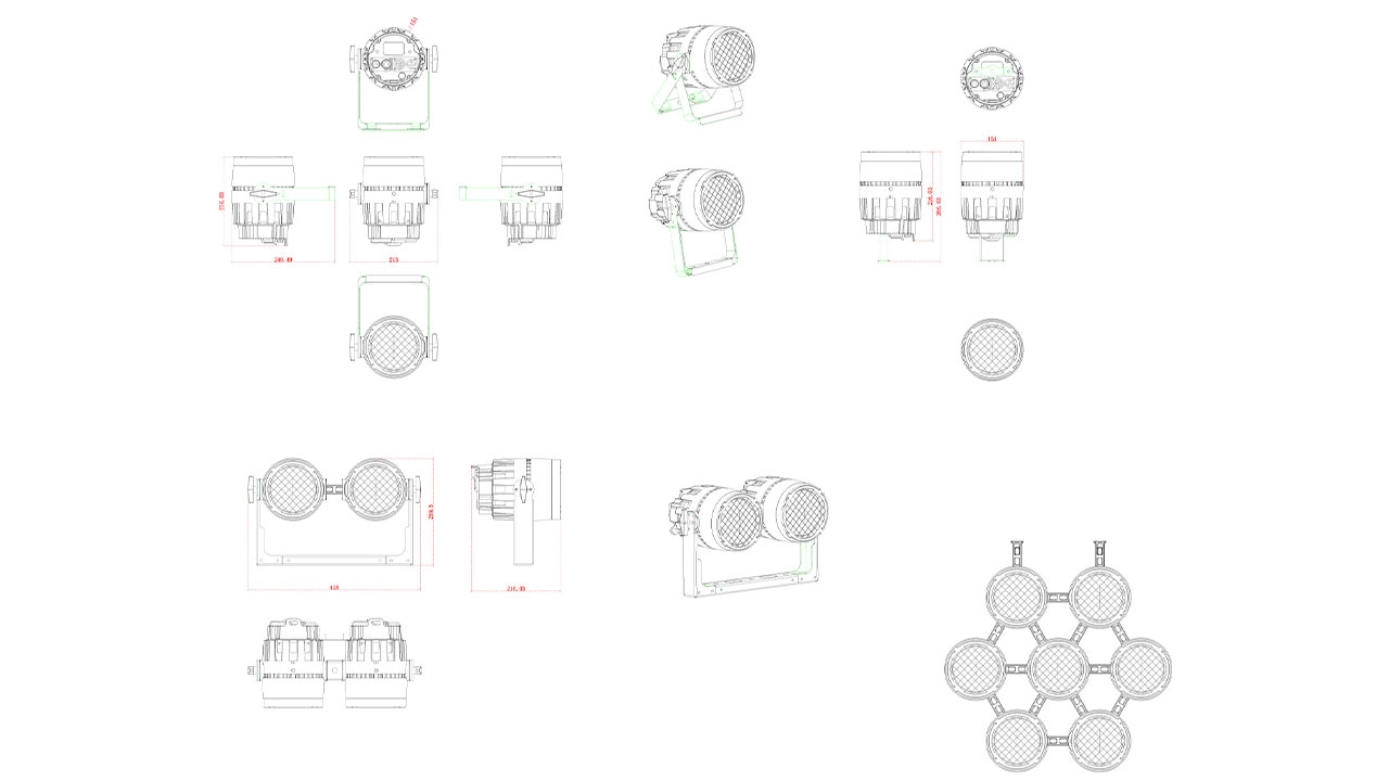 IP Mini Blinder - Uplus Lighting