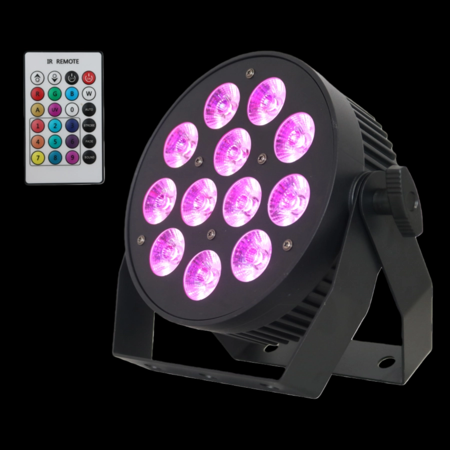 12x4in1 RGBW LED indoor par with IR remote control 7 - Uplus Lighting