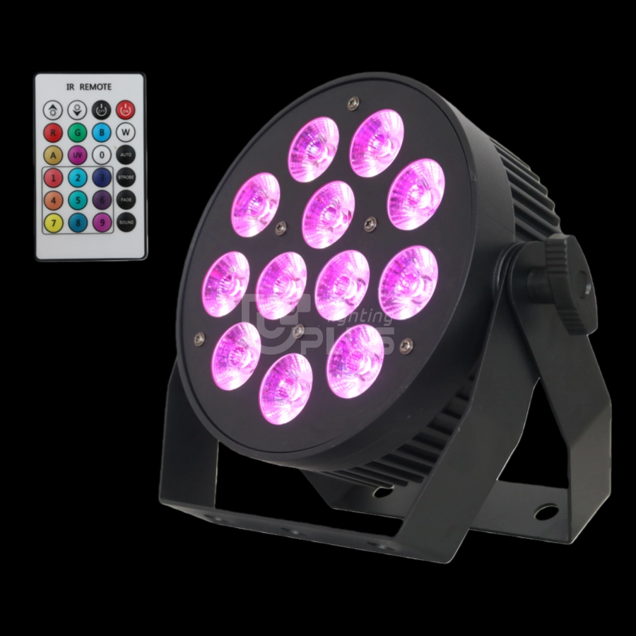 12x4in1 RGBW LED indoor par with IR remote control 7 - Uplus Lighting 12x4in1 RGBW LED indoor par with IR remote control 7 - Uplus Lighting