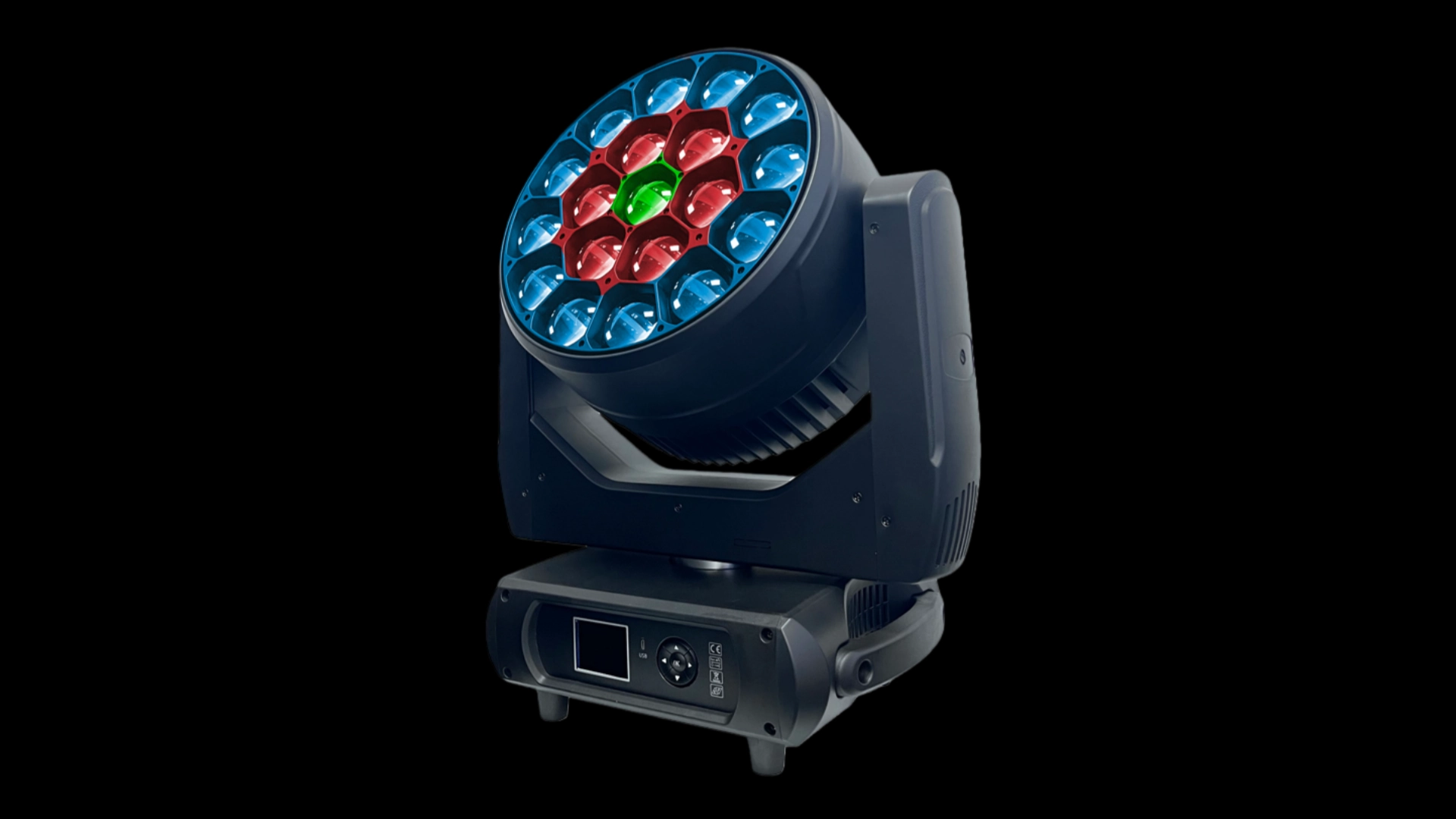 1960W Wash zoom & Bee eye moving head  11 - Uplus Lighting