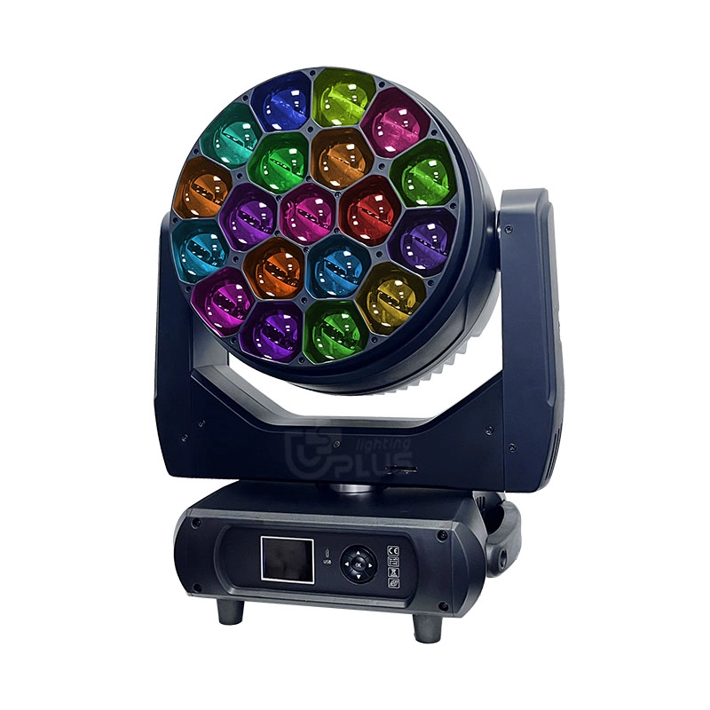19x60W rgbw 4in1 led Wash zoom & Bee eye moving head 1 - Uplus Lighting 19x60W rgbw 4in1 led Wash zoom & Bee eye moving head 1 - Uplus Lighting