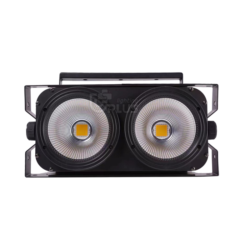 200W 2 Eye COB LED Blinder Stage Light Disco DJ wash Lights warm white 2 in 1 3 - Uplus Lighting