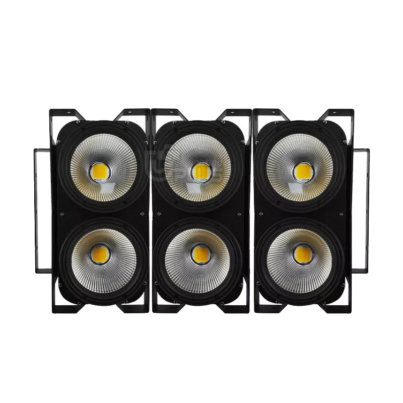 200W 2 Eye COB LED Blinder Stage Light Disco DJ wash Lights warm white 2 in 1 4 - Uplus Lighting
