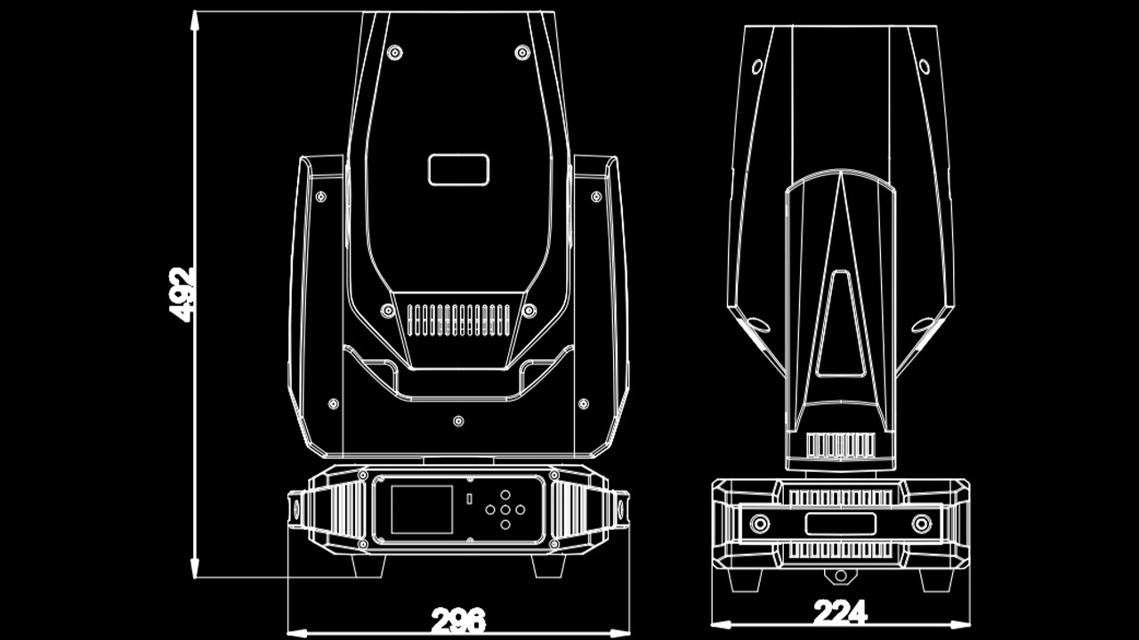 250 LED BSW SIZE1 - Uplus Lighting