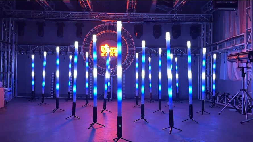 360-pixel-tube-blue-purple-stage-pixel-light-effect - Uplus Lighting