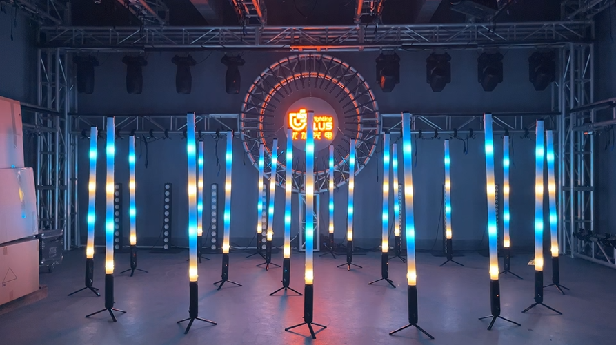 360-pixel-tube-blue-stage-battery-pixel-light-array - Uplus Lighting