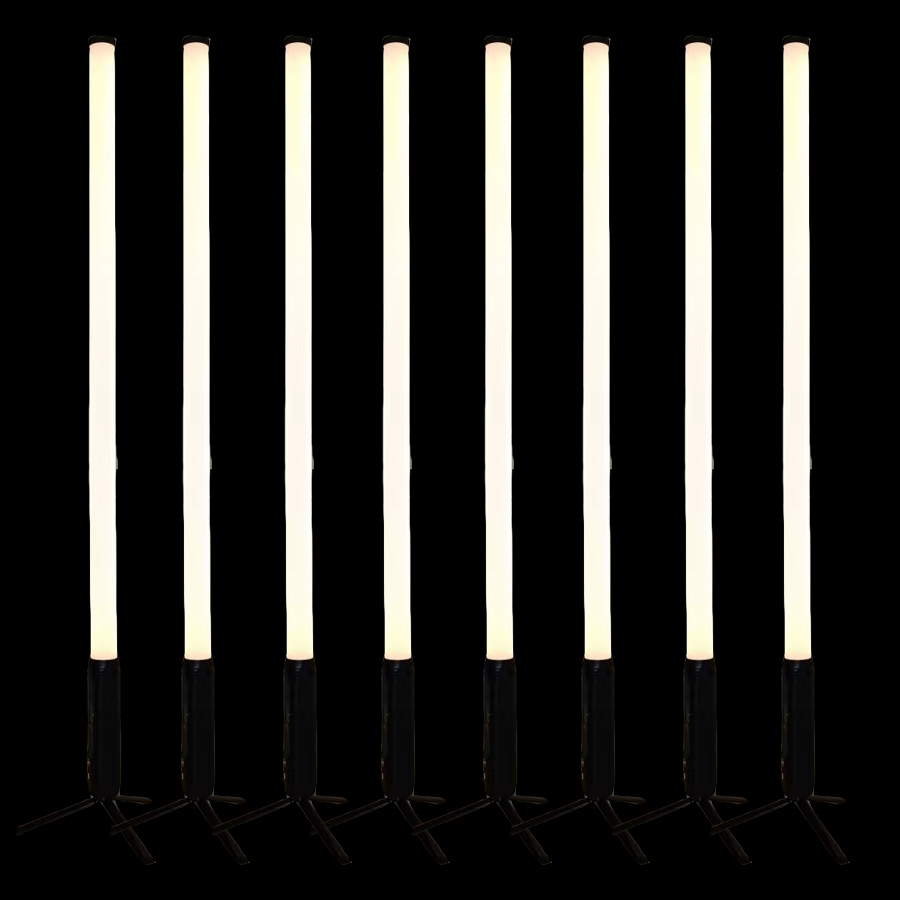 360-pixel-tube-ip65-battery-pixel-tube-light-front-view - Uplus Lighting