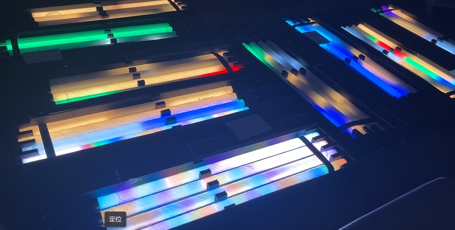360-pixel-tube-rgbwa-battery-pixel-light-product-display - Uplus Lighting