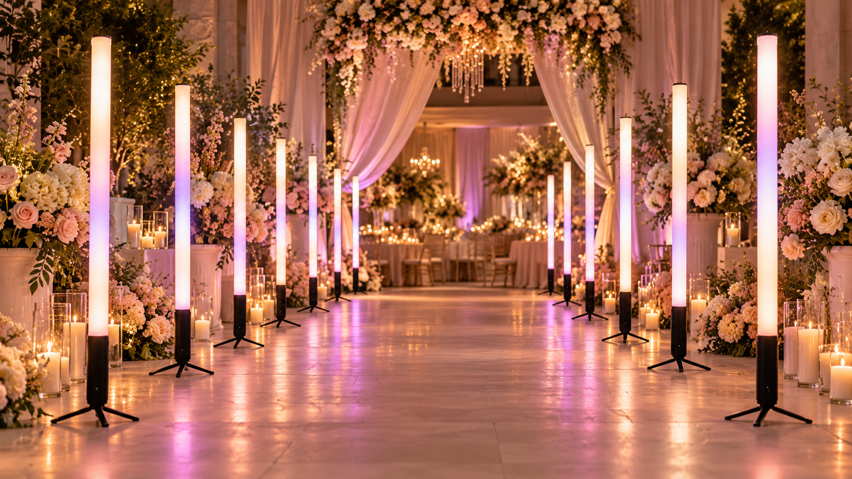 360-pixel-tube-wedding-entrance-decorative-pixel-lighting - Uplus Lighting