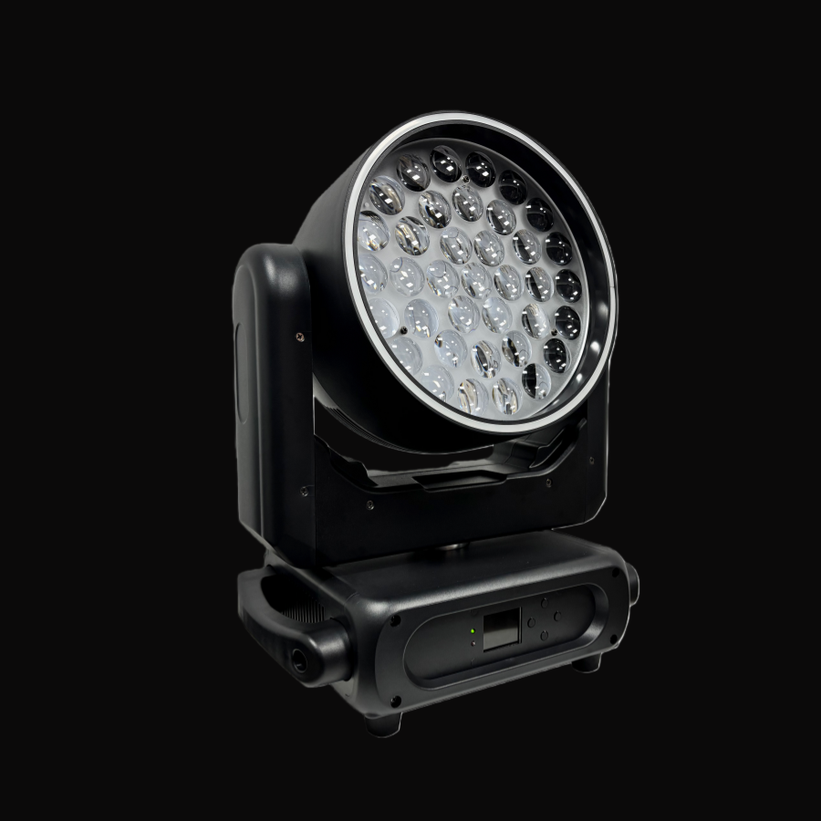 3715W led moving head with led ring 3 - Uplus Lighting