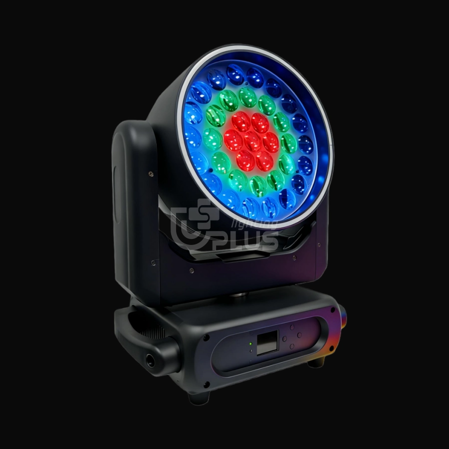 3715W led moving head with led ring 7 - Uplus Lighting 3715W led moving head with led ring 7 - Uplus Lighting