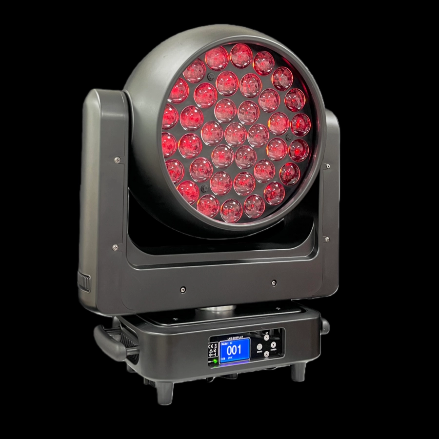 3725W Wash zoom moving head  1 - Uplus Lighting