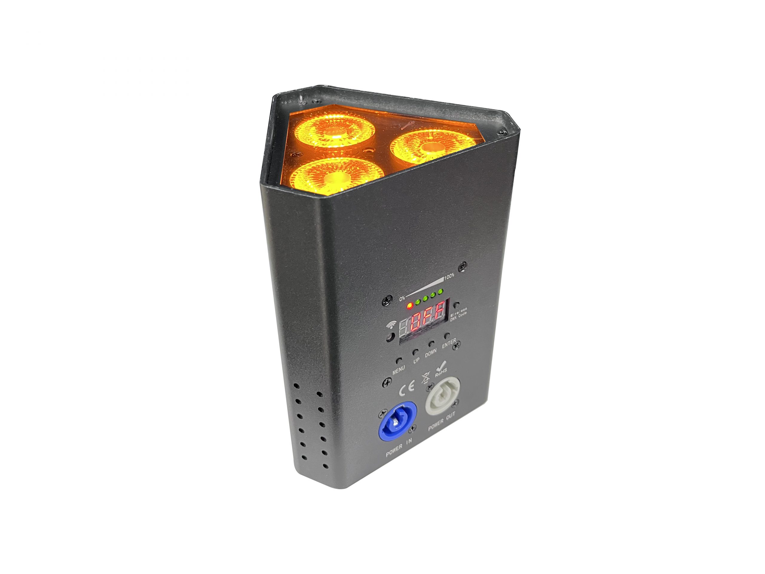 3x18W High Brightness 6 in1 WIFI Battery Operated Wireless LED PAR LIGHT 2 - Uplus Lighting