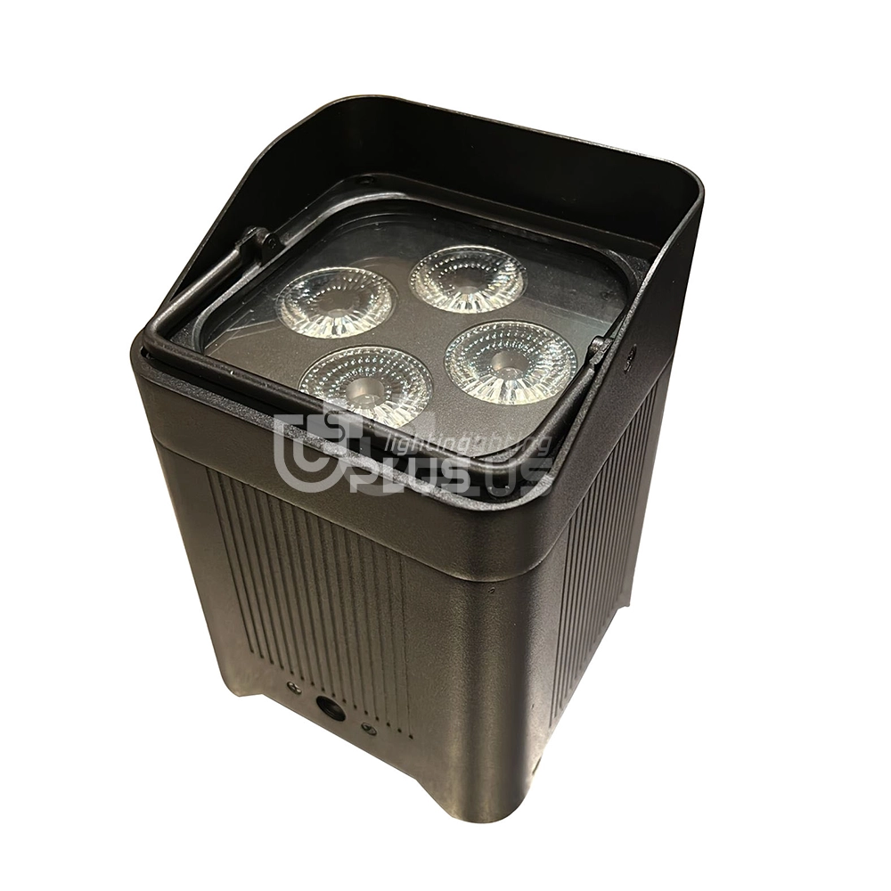 4 x18W High Brightness LED Beads 6 in 1 Battery Par with wireless app control 1 - Uplus Lighting 4 x18W High Brightness LED Beads 6 in 1 Battery Par with wireless app control 1 - Uplus Lighting