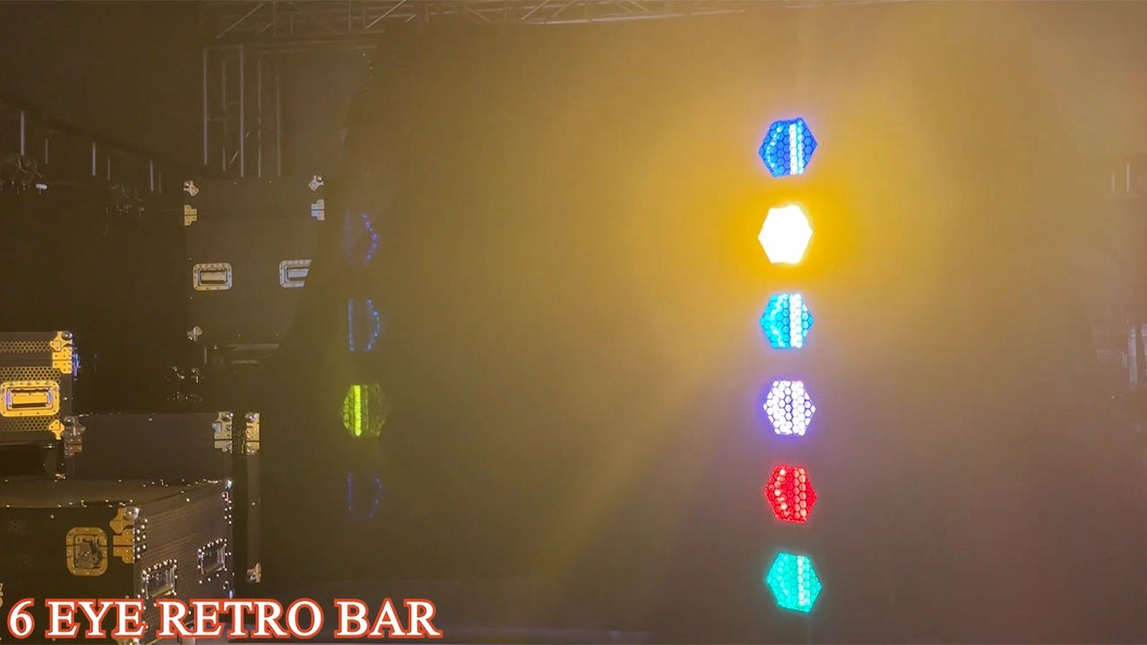 Barre rétro 6 yeux 2 - <span class="notranslate">Uplus Lighting</span>