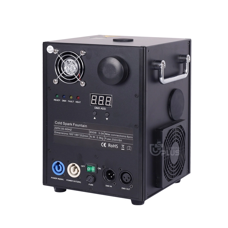 650w Cold Spark Machines Stage Effects 3 - Uplus Lighting