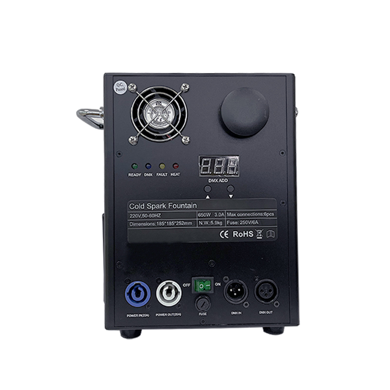 650w Cold Spark Machines Stage Effects 5 - Uplus Lighting