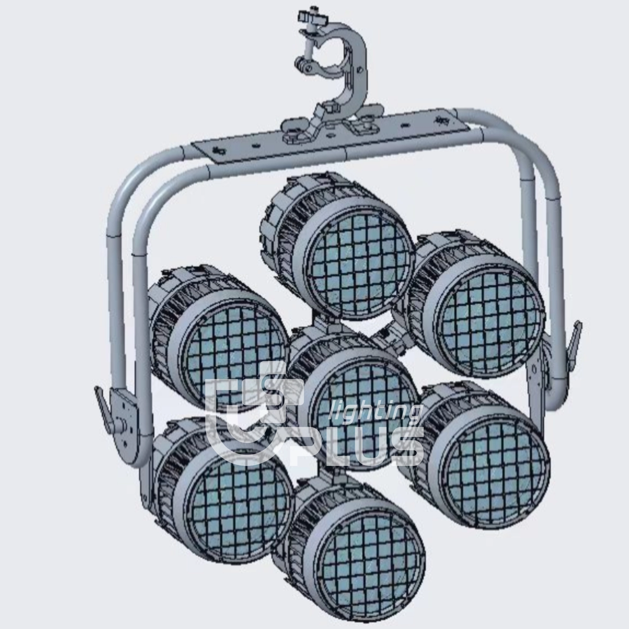 IP-P150 150W RGBLAC 6in1 LED+32×0.2W RGB LED 7 - Uplus Lighting