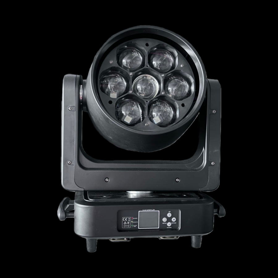 760W Wash zoom+Bee eye+kaleidoscope effect moving head  1 - Uplus Lighting