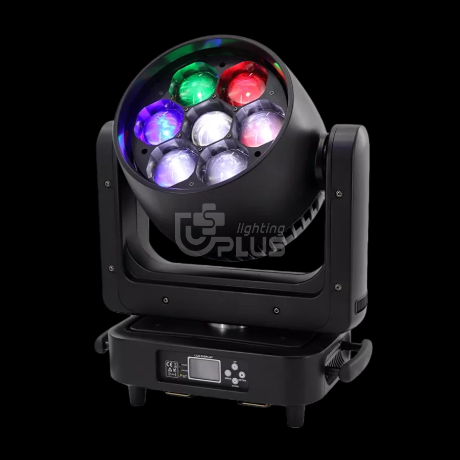 760W Wash zoom+Bee eye+kaleidoscope effect moving head 6 - Uplus Lighting 760W Wash zoom+Bee eye+kaleidoscope effect moving head 6 - Uplus Lighting