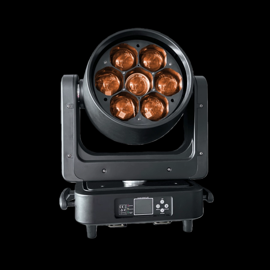 Подвижная прожекторная головка с зумом мощностью 760 Вт, 10 дюймов - <span class="notranslate">Uplus Lighting</span>