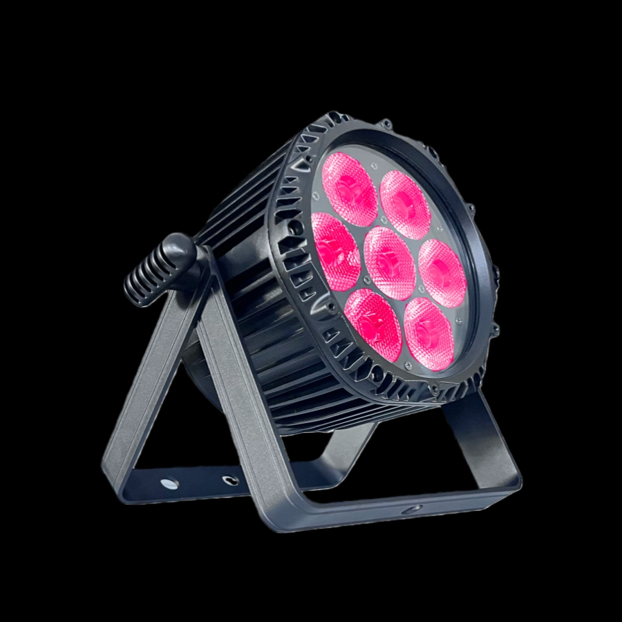 7X20W COB RGBLAC 6in1 led par 6 - Uplus Lighting