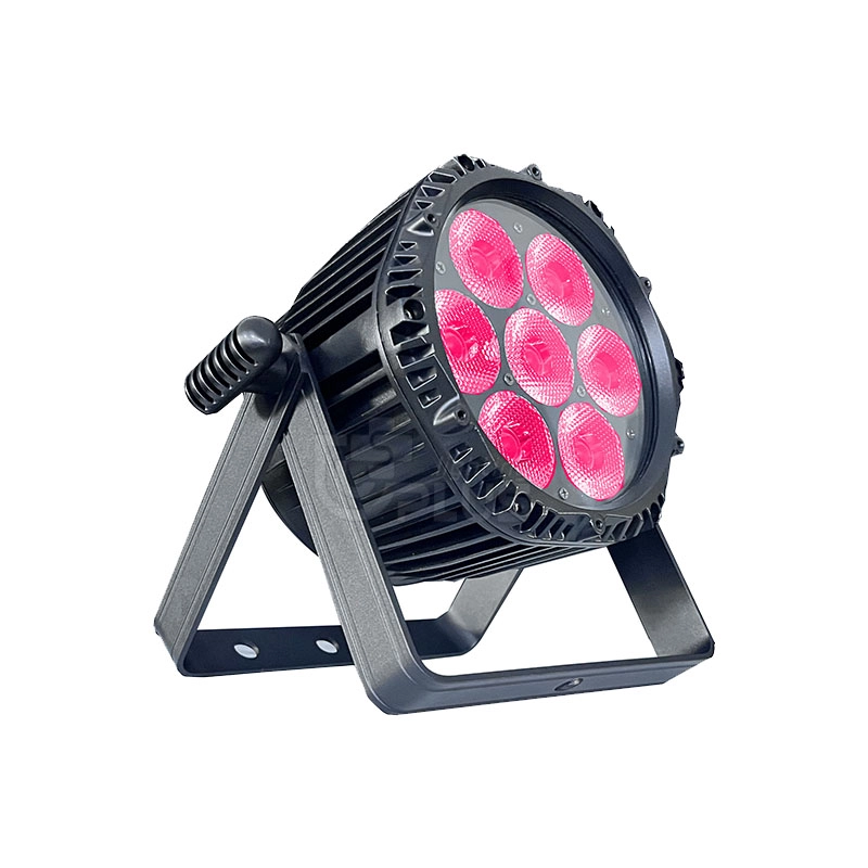 7x20W COB RGBLAC 6in1 led par lights 1 - Uplus Lighting