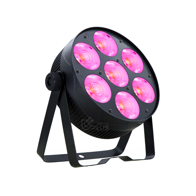 7x45W colorful COB Led Pixel Par Lights indoor par 2 - Uplus Lighting