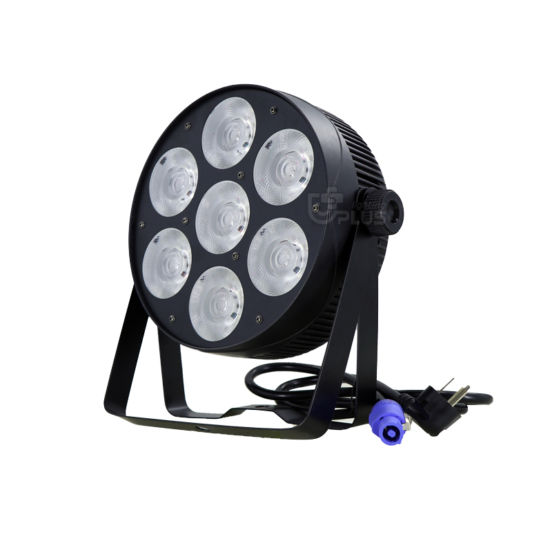 7x45W colorful COB Led Pixel Par Lights indoor par 4 - Uplus Lighting