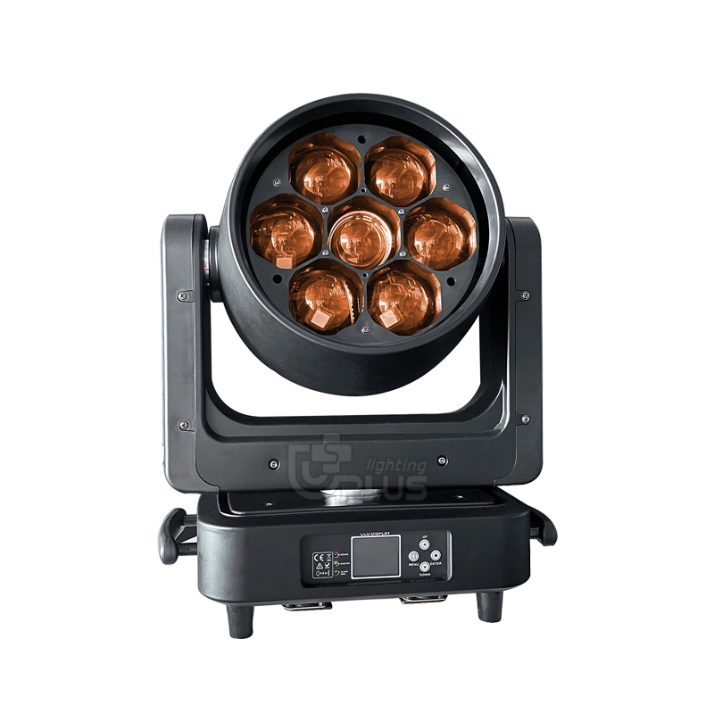 7x60W 4-in-1 RGBW Wash zoom moving head light 2 - Uplus Lighting