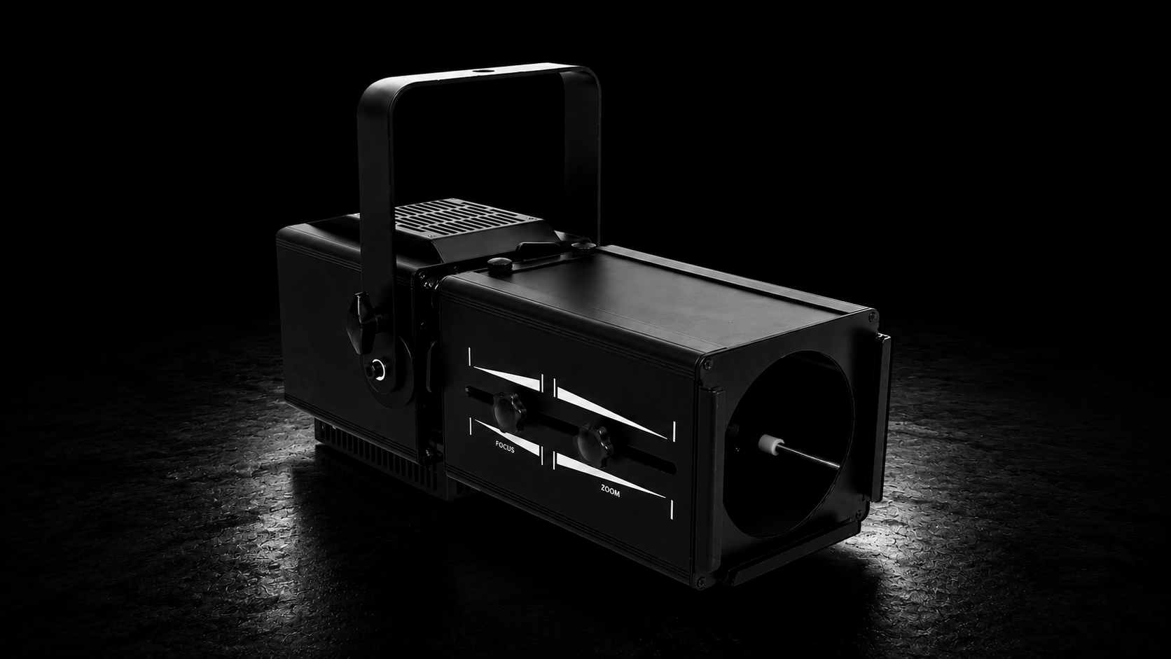 60W led profile light with manaul zoom 2 - Uplus Lighting