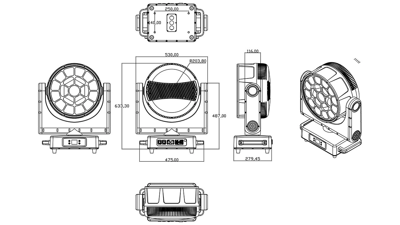 IP-WASH 6125 - Uplus Lighting