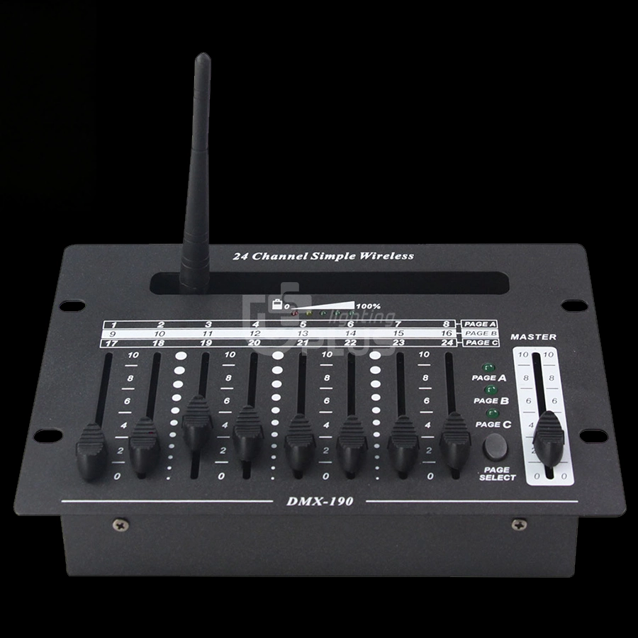 Battery wireless dmx simple controller 1 - Uplus Lighting Battery wireless dmx simple controller 1 - Uplus Lighting