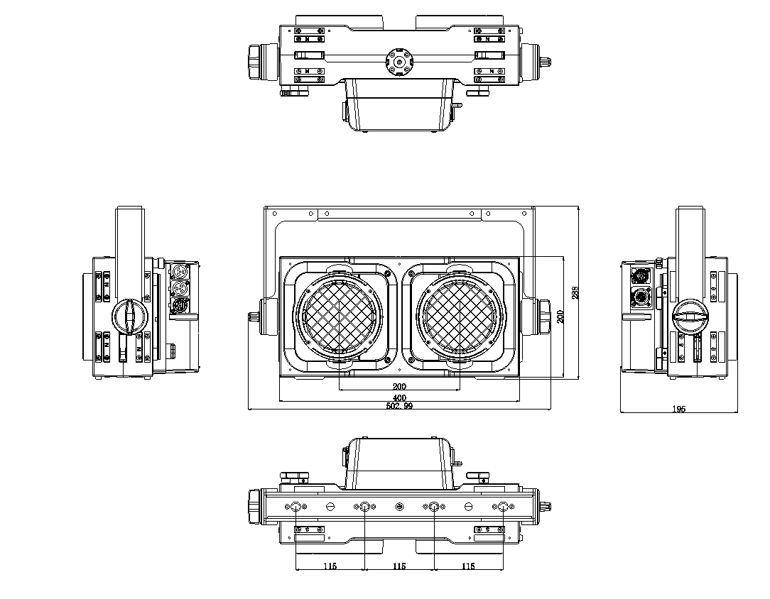IP Blinder 600 - Uplus Lighting