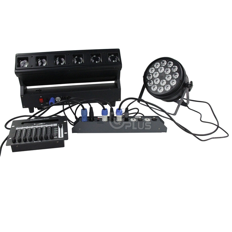DMX Power Splitter 4+4 4 - Uplus Lighting