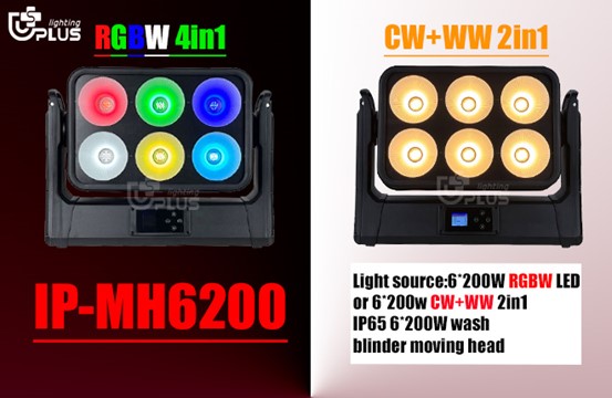 优加光电IP65防水IP-MH6200-6&times;200W-1