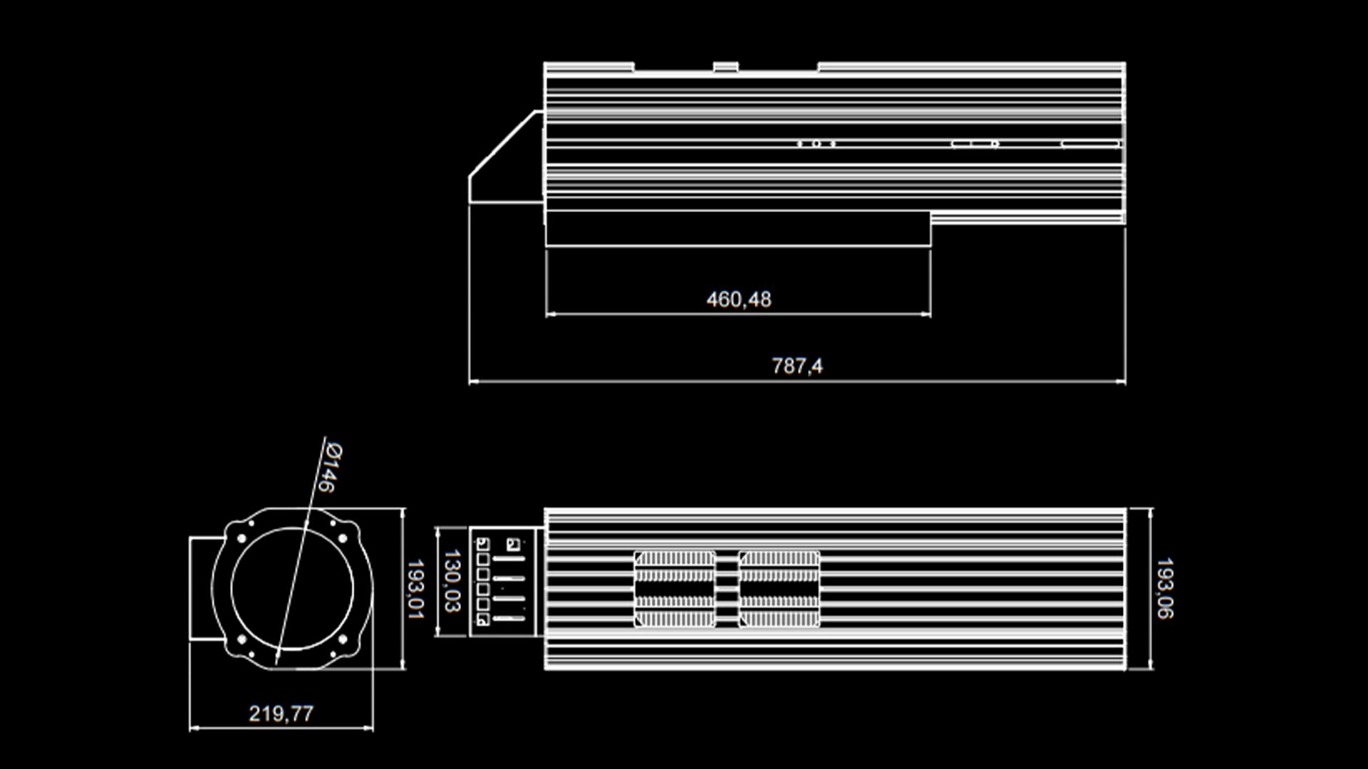 FP600 size - Uplus Lighting