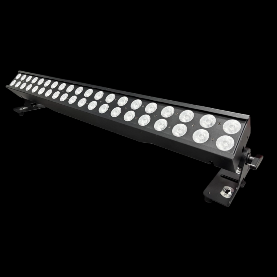 Barre LED RGBW 40x10W à deux rangées pour intérieur - <span class="notranslate">Uplus Lighting</span>