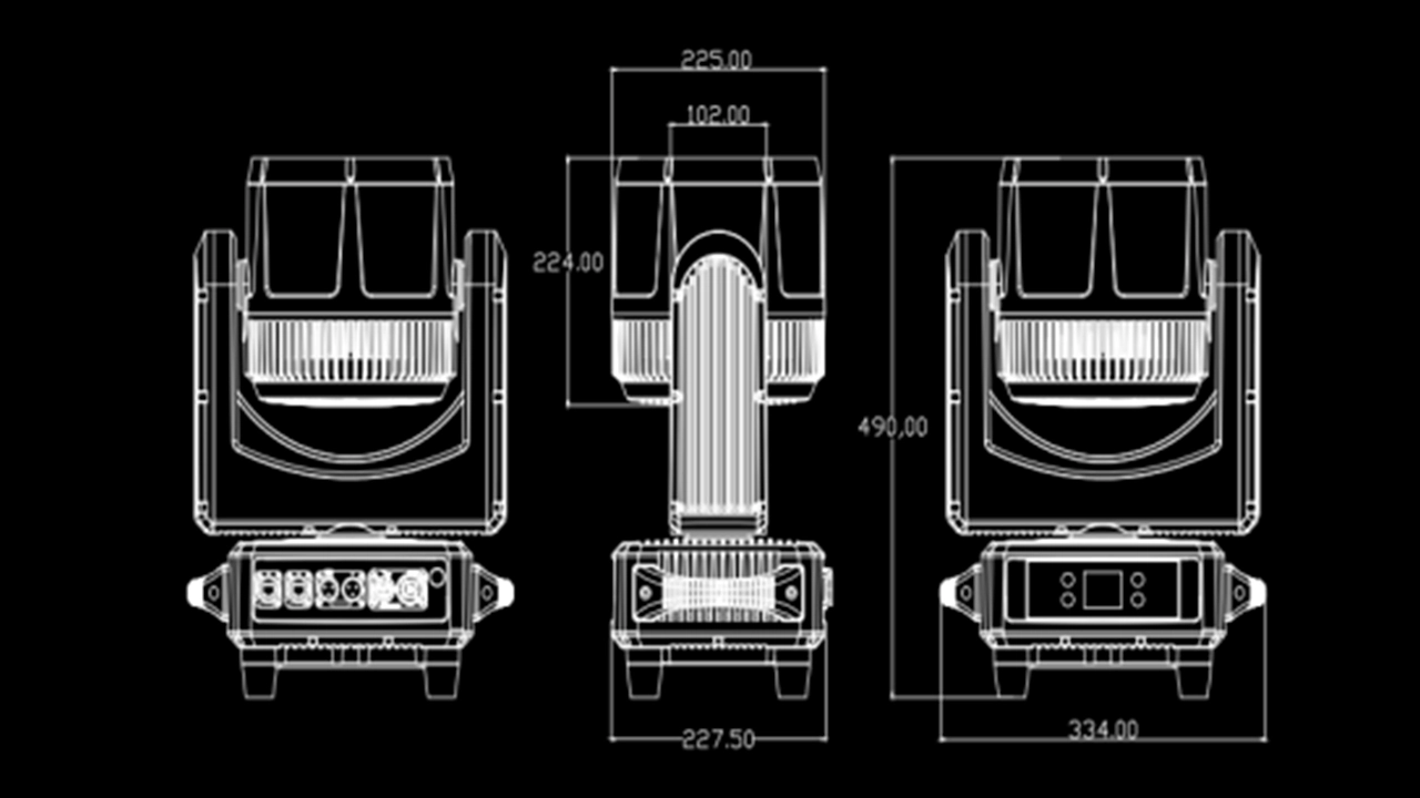IP-760B TAMAÑO 1 - <span class="notranslate">Uplus Lighting</span>
