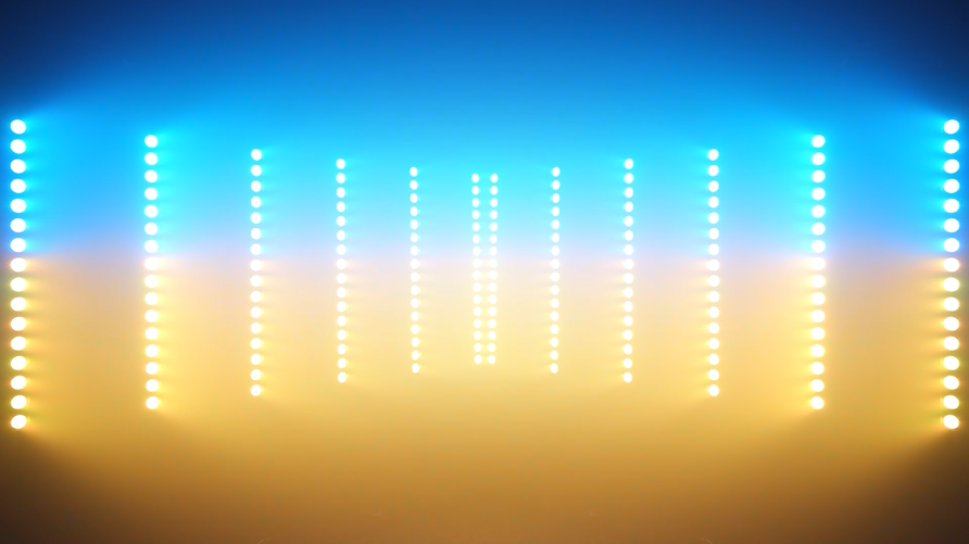 ip-b1620-rgba-led-bar-light-blue-amber-stage-effect - Uplus Lighting