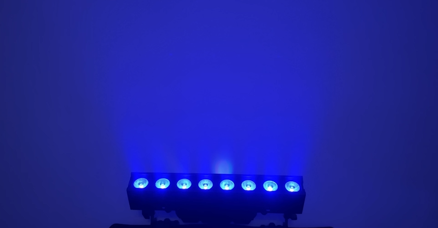 ip-b820-blue-led-bar-light-stage-wash-effect - Uplus Lighting