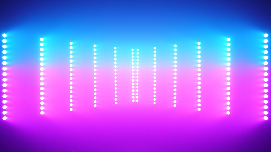ip-b820-rgba-battery-splicing-bar-light-stage-effect - Uplus Lighting