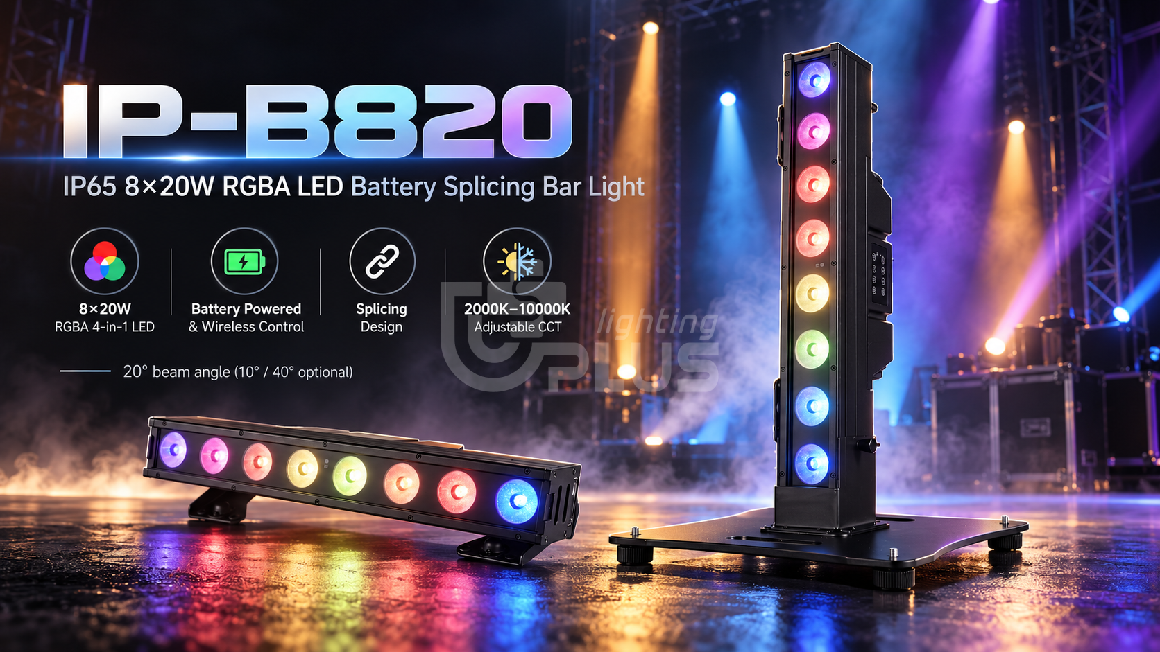 غطاء إضاءة فيديو IP-B820 غطاء إضاءة فيديو IP-B820