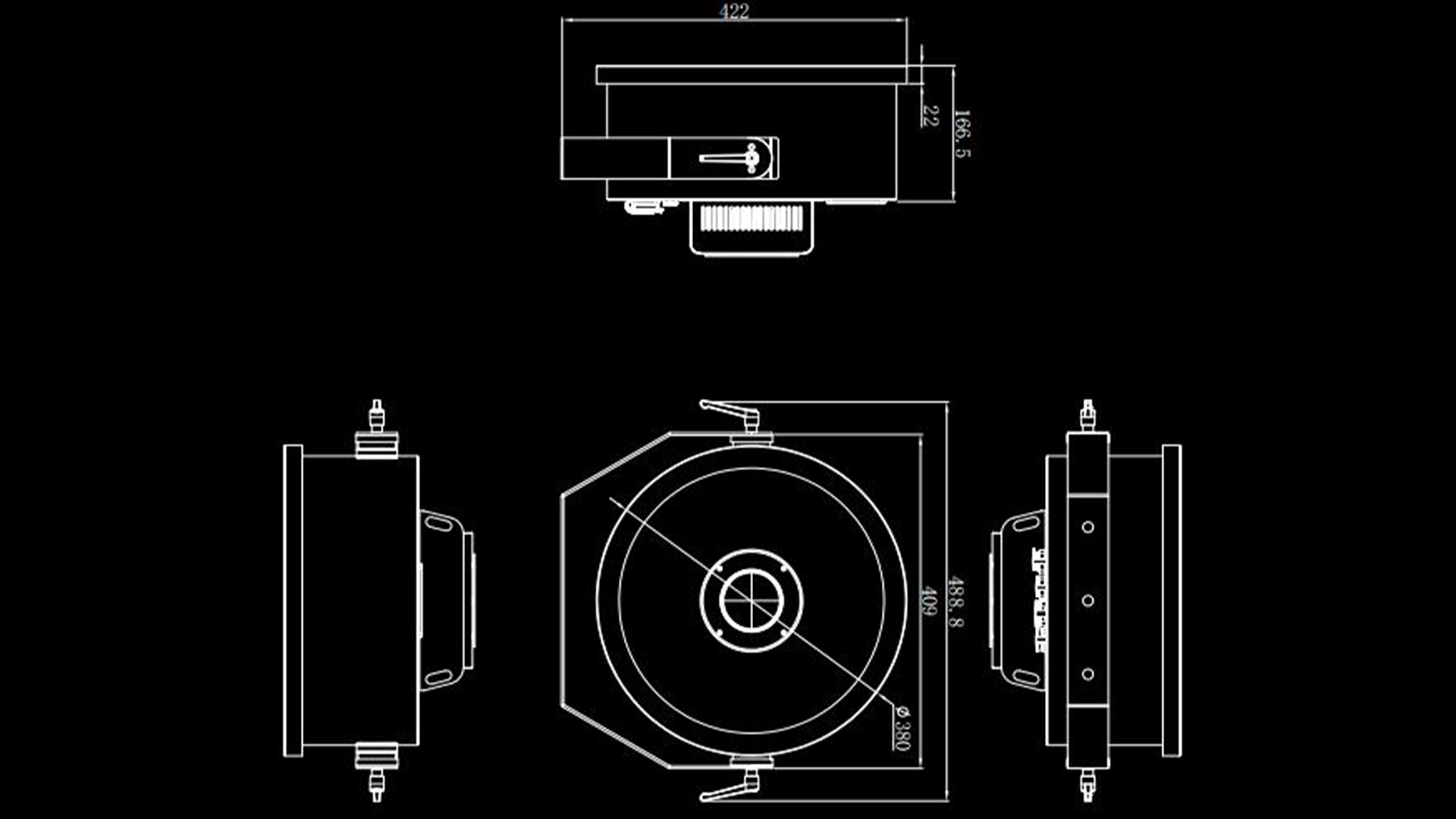 IP Beam 450 Patt size - Uplus Lighting