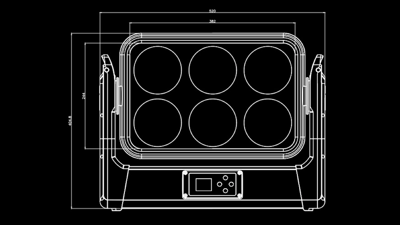 IP MH6200 4 en 1 - Éclairage <span class="notranslate">Uplus Lighting</span>