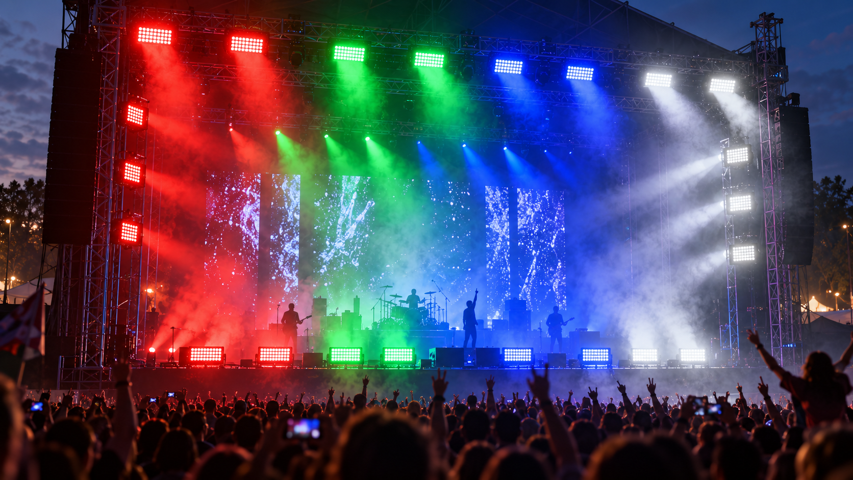 ip-wash90-outdoor-festival-rgbw-led-flood-light - Uplus Lighting