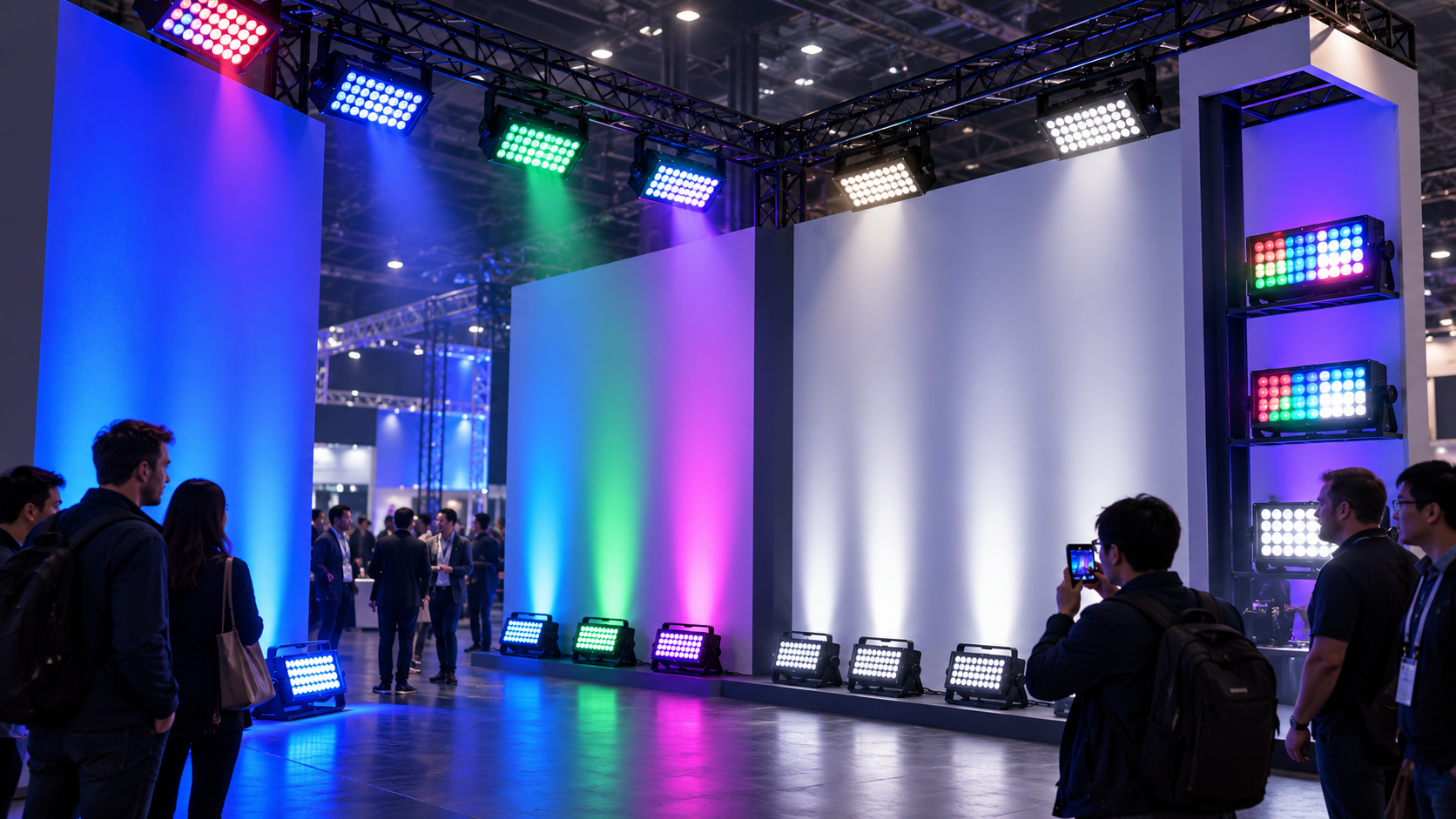 ip-wash90-trade-show-exhibition-led-flood-light - Uplus Lighting