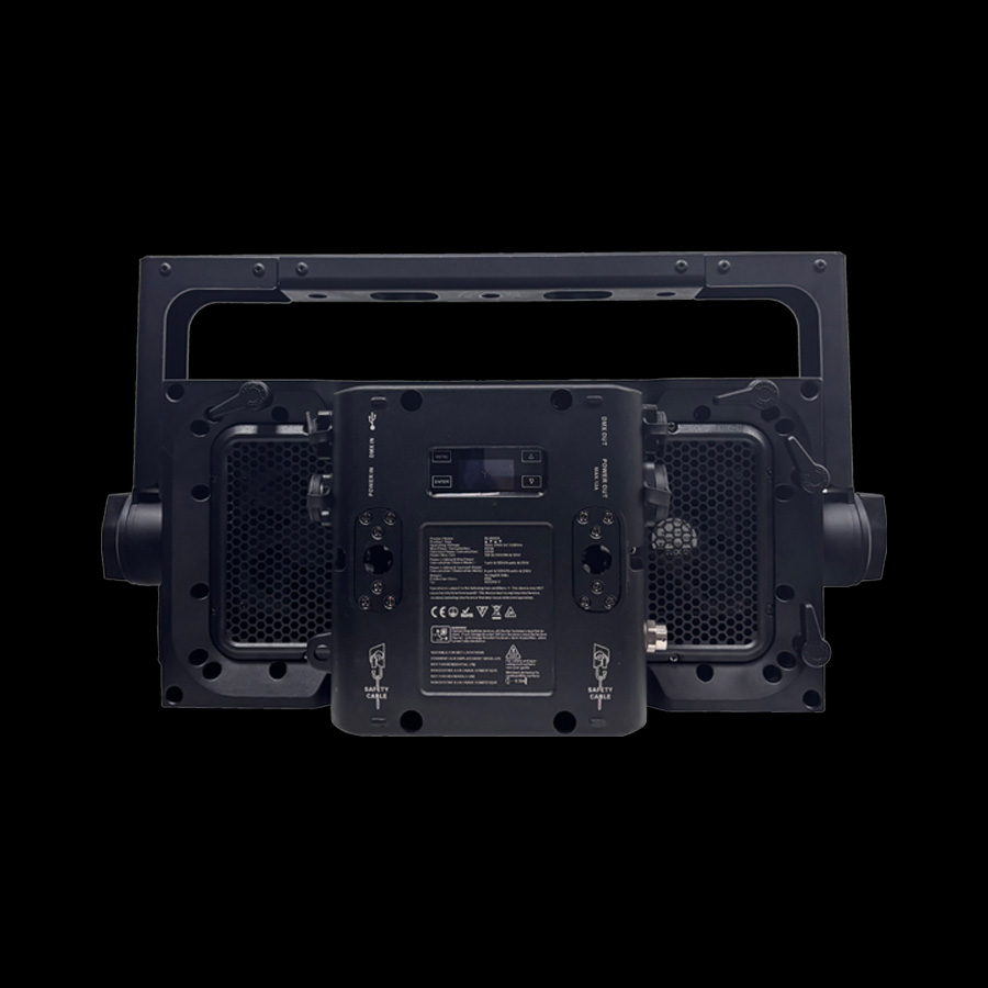 ip-wash90-waterproof-stage-flood-light-rear-panel - Uplus Lighting