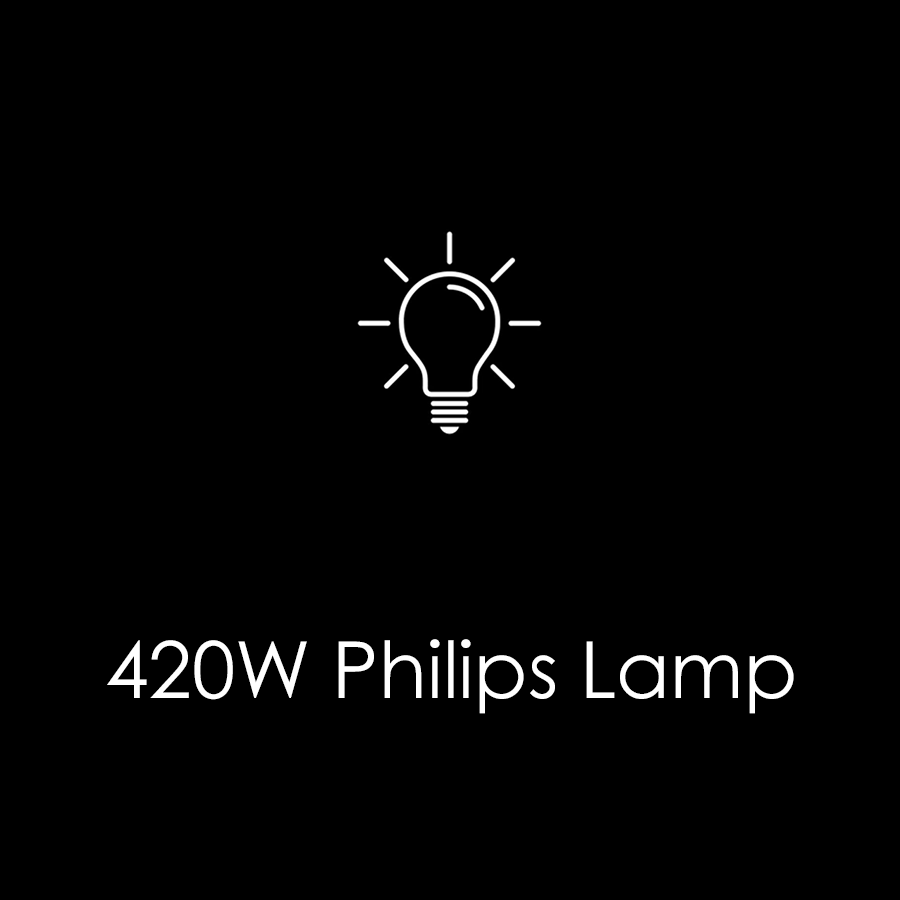 مصباح فيليبس MSD فضي متحرك بقوة 420 واط وتصنيف IP65 - Uplus Lighting