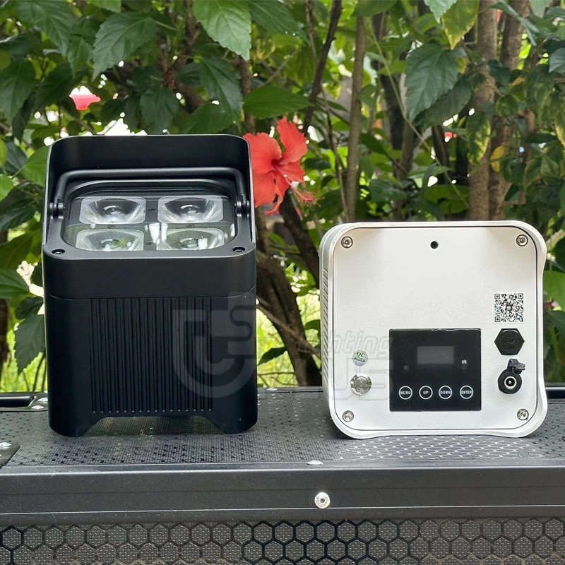 IP65 4x20w rgbwauv 6in1 led battery par lights for wedding lighting 4 - Uplus Lighting IP65 4x20w rgbwauv 6in1 led battery par lights for wedding lighting 4 - Uplus Lighting